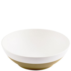 Churchill Emerge Helsinki White Melamine Deep Bowl 36cm/14.17" 7.1L/250oz (Pack of 2)