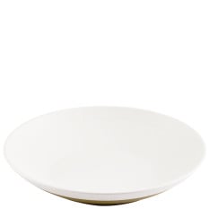 Churchill Emerge Helsinki White Melamine Shallow Bowl 36cm/14.2" 3.7L/130oz (Pack of 2)