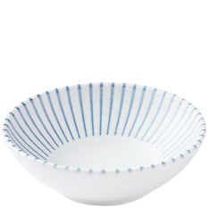 Churchill Inked Era Blue Contour Shallow Bowl 13cm/5.25" 260ml/9oz (Pack of 12)