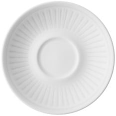 Churchill Era Grey Cappuccino Saucer 15.6cm/6.25" (Pack of 12)