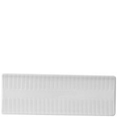 Churchill Era Grey Oblong Plate 24.7 x 8.8cm/9.75 x 3.1" (Pack of 6)