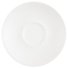 Churchill Inked Era White Cafe Espresso Saucer 11.8cm/4.6" (Pack of 12)