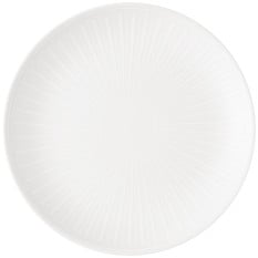 Churchill Inked Era White Evolve Coupe Plate 22cm/8.67" (Pack of 12)