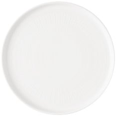 Churchill Inked Era White Walled Plate 26cm/10.25" (Pack of 6)