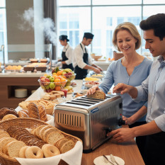 Hurricane Commercial Stainless Steel Toaster 6 Slice