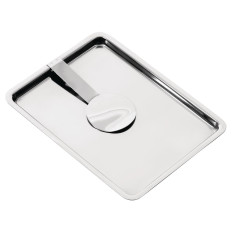 Stainless Steel Tip Tray With Bill Clip