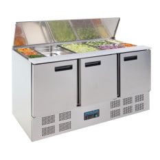 Polar G-Series Saladette Counter Fridge 368 Litre