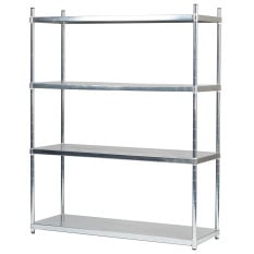 Stainless Steel Kitchen Racking/Shelving 4 Tier