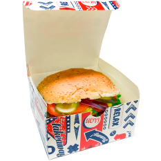 Fresco Standard Burger Box (Pack of 500)
