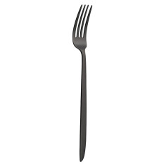 Orca Matt Black Dessert Fork (Pack of 12)