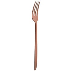 Orca Matt Copper Table Fork (Pack of 12)