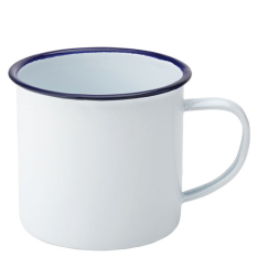 Eagle Enamel Mug 380ml/13.5oz 8cm/3" (Pack of 6)