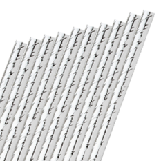 Paper Silver Cocktail Straw 5.5"/14cm (Pack of 250)