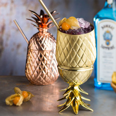 Hawaii Copper Pineapple Tumbler 570ml/20oz