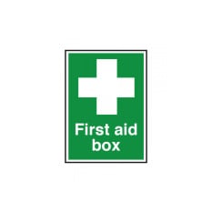 First Aid Notice - First Aid Box