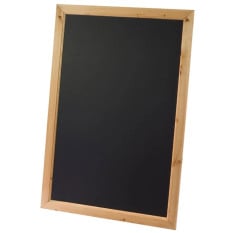Framed Blackboard Antique 63 x 48cm