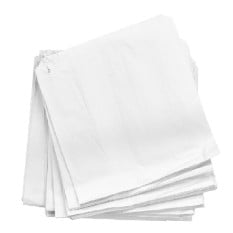 White Sulphite Paper Counter Bags 25cm (Pack of 1000)