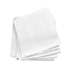 White Sulphite Paper Counter Bags 21cm (Pack of 1000)