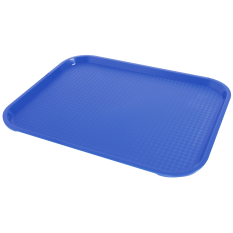 Fast Food Service Tray 31cm x 41cm Blue