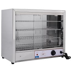 Hurricane Pie Warming Cabinet Hot Food Display 4 Shelf 64cm