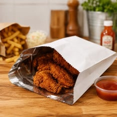 Foil Lined Chicken Bags 7 x 9 x 12 Inch (Pack of 500)