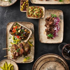 Academy Fusion Forno Rectangular Platter 33x23cm/13x9" (Pack of 6)