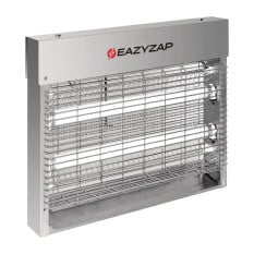 Eazyzap Energy Efficient Stainless Steel LED Fly Killer 30m