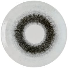 Churchill Studio Prints Fusion Black Evolve Coupe Plate 28.8cm/11.3125" (Pack of 12)