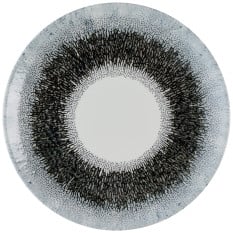 Churchill Studio Prints Fusion Black Evolve Coupe Plate 21.7cm/8.5" (Pack of 12)