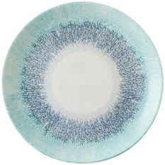 Churchill Studio Prints Fusion Aquamarine Evolve Coupe Plate 21.7cm/8.34" (Pack of 12)