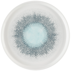 Churchill Studio Prints Fusion Aquamarine Walled Plate 21cm/8.25" (Pack of 6)