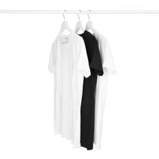 Bolero Wooden Coat Hanger White (Pack of 10)