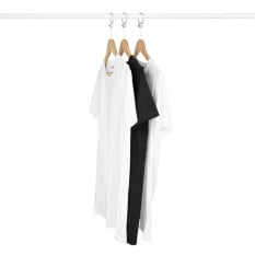 Bolero Wooden Security Coat Hanger Natural (Pack of 10)