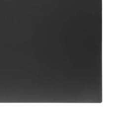 Bolero Matte Black Square Outdoor Table Top 700mm