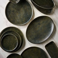 Fusion Ebony Rectangular Platter 34 x 16cm/13.5 x 6.25" (Pack of 6)