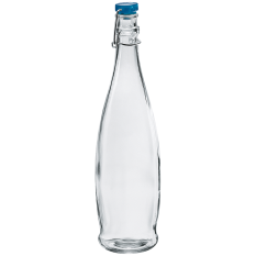 Swing Top Bottles 1 Litre Blue Lid (Pack of 6)