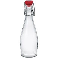 Swing Top Bottles 335ml Red Lid (Pack of 6)