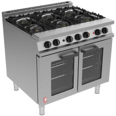Falcon Dominator Plus Dual Fuel Range 6 Burner Gas
