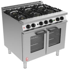 Falcon Dominator Plus Convection Oven Range 6 Burner Gas