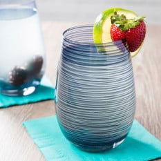 Stolzle Twister Tumbler Blue 465ml/16.25oz (Pack of 6)