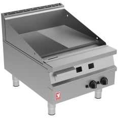 Falcon Dominator Plus 600mm Wide Half Ribbed Griddle Gas