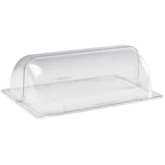 Polycarbonate GN 1/2 Roll Top Cover