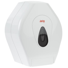 Jantex Mini Jumbo Toilet Roll Dispenser White