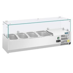 Polar G-Series Countertop Prep Fridge 3x 1/3 GN & 1x 1/2 GN