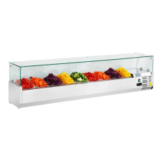 Polar G-Series Refrigerated Topping Unit 9x 1/3GN 2000mm