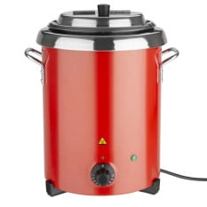 Buffalo Soup Kettle 5.7 Litre Red With Handles