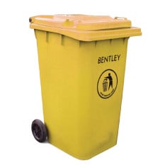 Wheelie Bin Yellow 240 Litre
