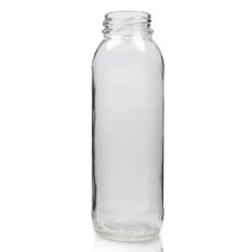 Glass Juice Bottle 250ml/8.8oz & Lid