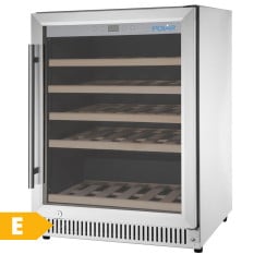 Polar G-Series Wine Fridge Stainless Steel 51 Bottles 118 Litre