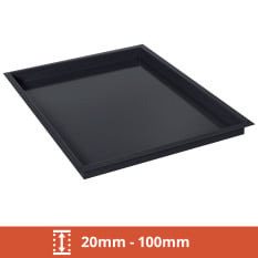 GN 2/3 Rational Granite Enamelled Container